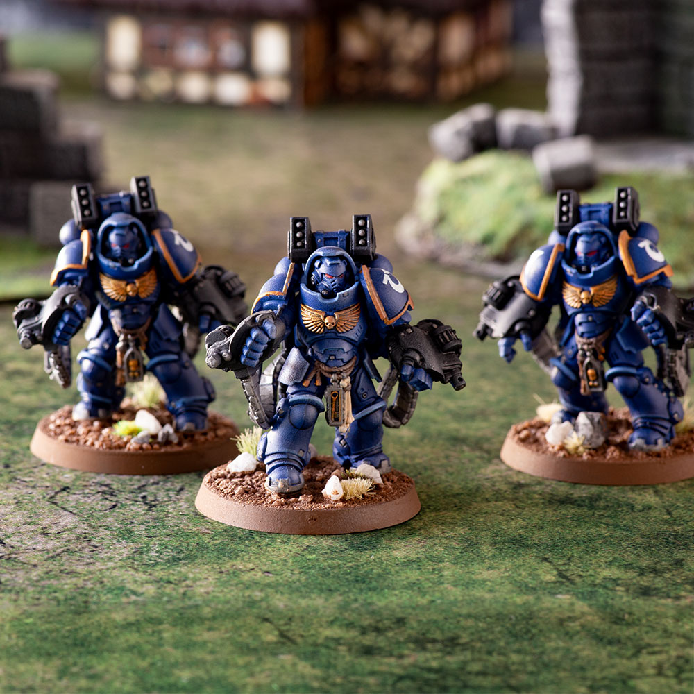 Warhammer Space Marines bemalt