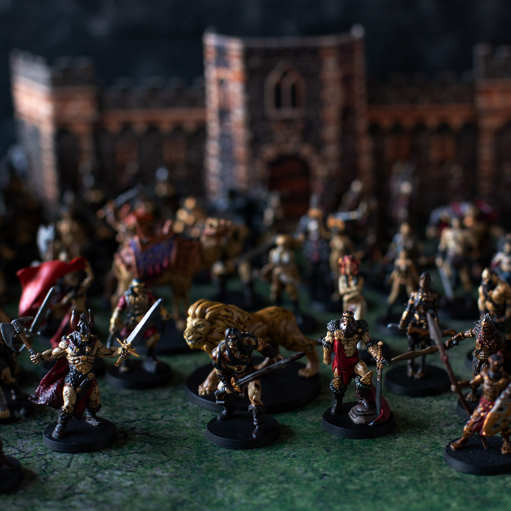 Conan Boardgame Miniatures painted