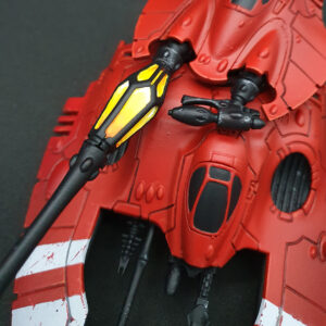 Eldar Tanks Rot bemalt Warhammer 40k