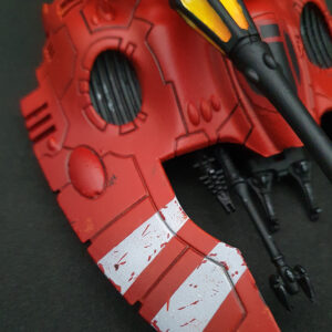 Eldar Tanks Rot bemalt Warhammer 40k