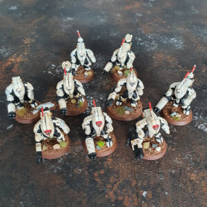Warhammer Tau Miniaturen bemalt