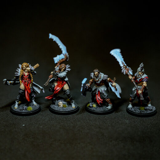 KDM Crimson Croc Armor Survivor painted