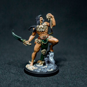 KDM Skull Eater Miniature Painted
